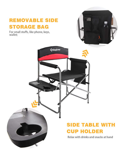 KingCamp Oversize Padded Seat Chair