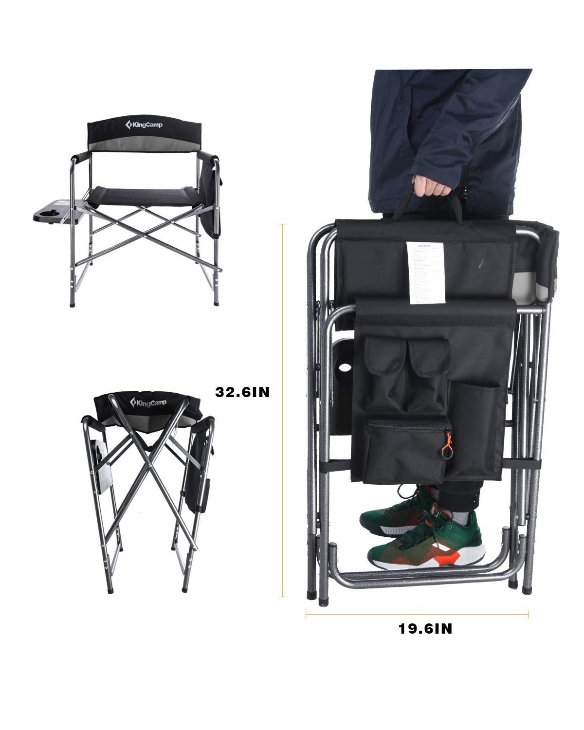 KingCamp Oversize Padded Seat Chair