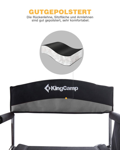 KingCamp Oversize Padded Seat Chair
