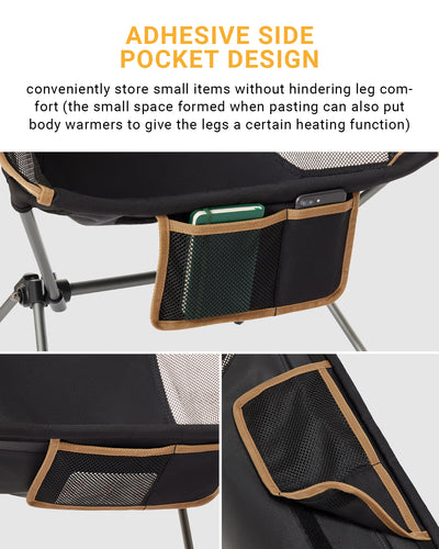 KingCamp Adjustable High Back Ultralight Camping Chair