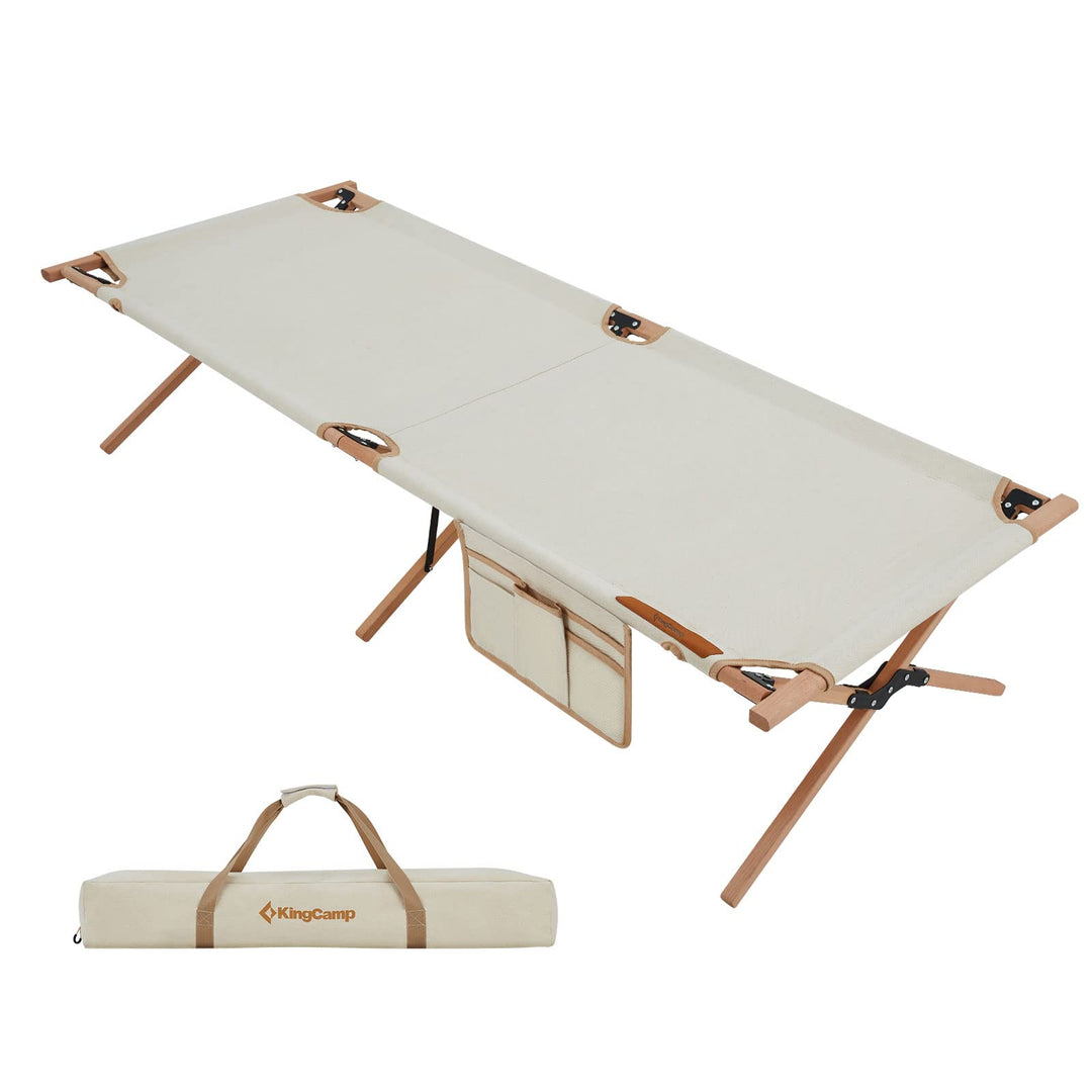 Buy Extra Wide Folding Bed Cot online from KingCamp Outdoor Shop
