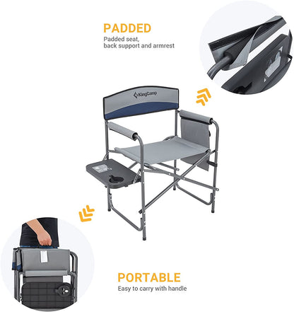 KingCamp Oversize Padded Seat Chair
