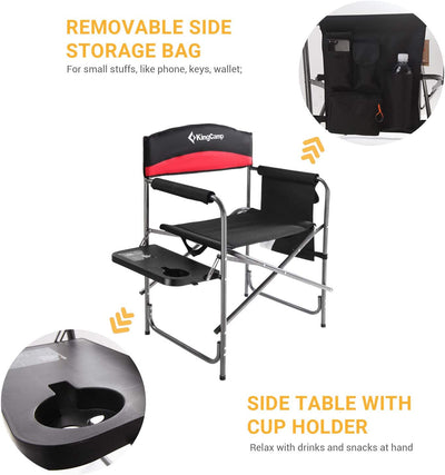 KingCamp Oversize Padded Seat Chair