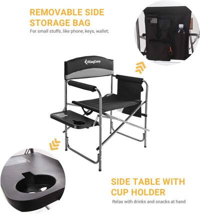 KingCamp Oversize Padded Seat Chair