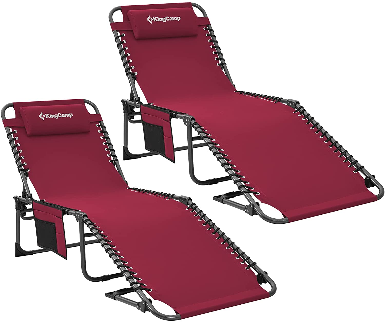 KingCamp 4-Position Folding Chaise