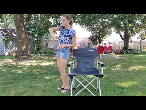 KingCamp Timeless Aluminum Tube Hard Arm Chair Camping Chair | Lifetime Warranty