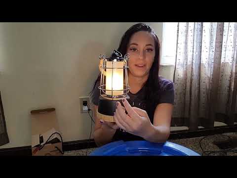KingCamp Adjustable Brightness Rechargeable Lantern
