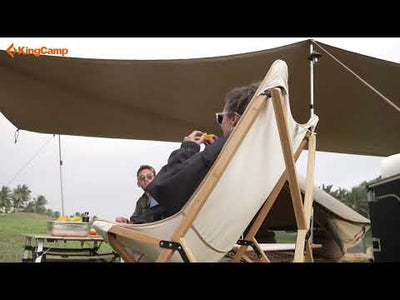 KingCamp Butterfly Chair with Removable Canvas Cover