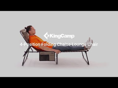 KingCamp Folding Chaise Lounge Chairs