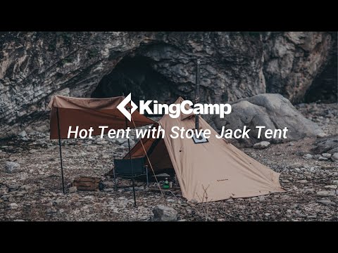 KingCamp TORINO II 4-Season Family Glamping Tipi Tent