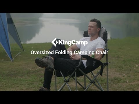 KingCamp Lumbar Support Oversized Camping Chair