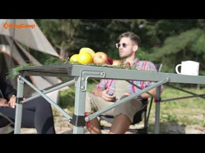 KingCamp 4-6 Person Lightweight Aluminum Alloy Folding Tables
