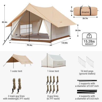 cabin tent
